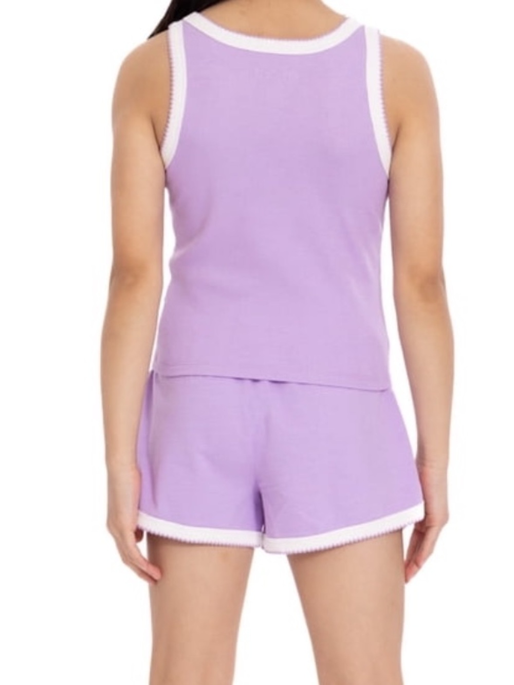Girls Sz 8 Stitch Tank & Shorts Set - Picture 9 of 9